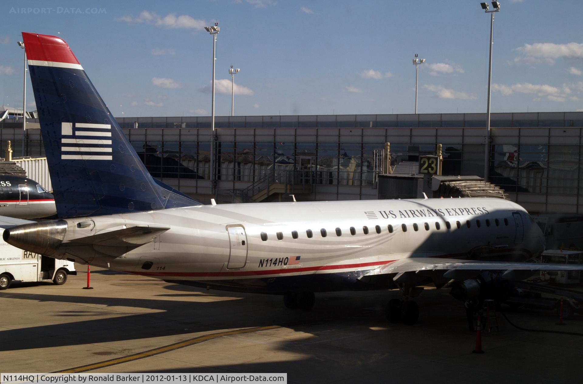 N114HQ, 2007 Embraer 175LR (ERJ-170-200LR) C/N 17000179, National