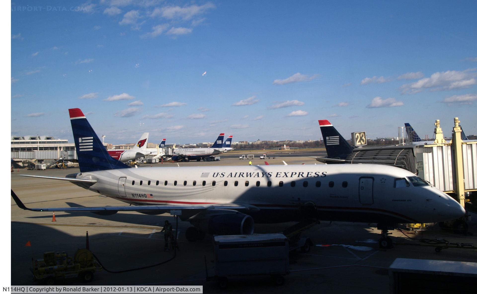 N114HQ, 2007 Embraer 175LR (ERJ-170-200LR) C/N 17000179, National
