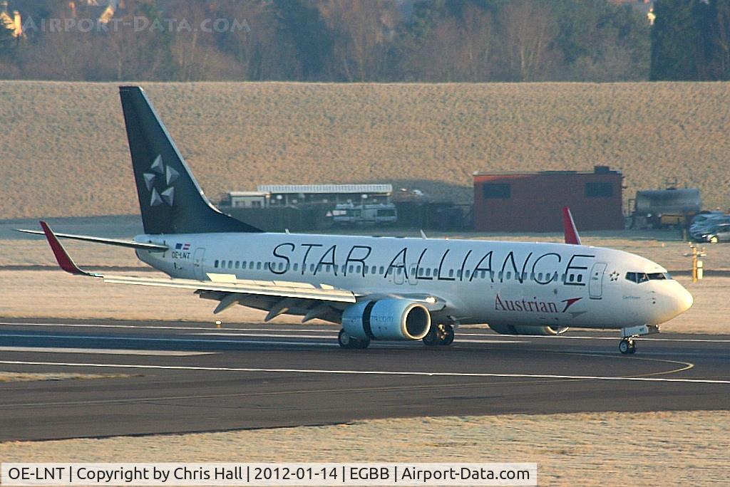 OE-LNT, 2006 Boeing 737-8Z9 C/N 33834, Austrian Airlines