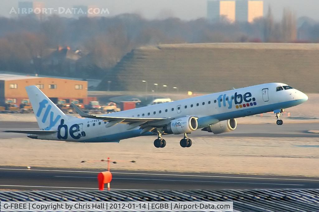 G-FBEE, 2007 Embraer 195LR (ERJ-190-200LR) C/N 19000093, flybe