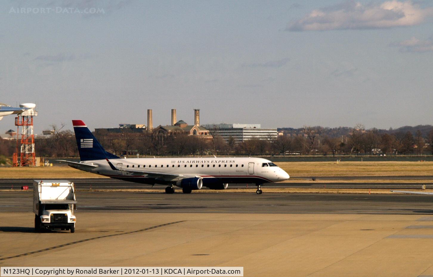 N123HQ, 2007 Embraer 175LR (ERJ-170-200LR) C/N 17000199, National
