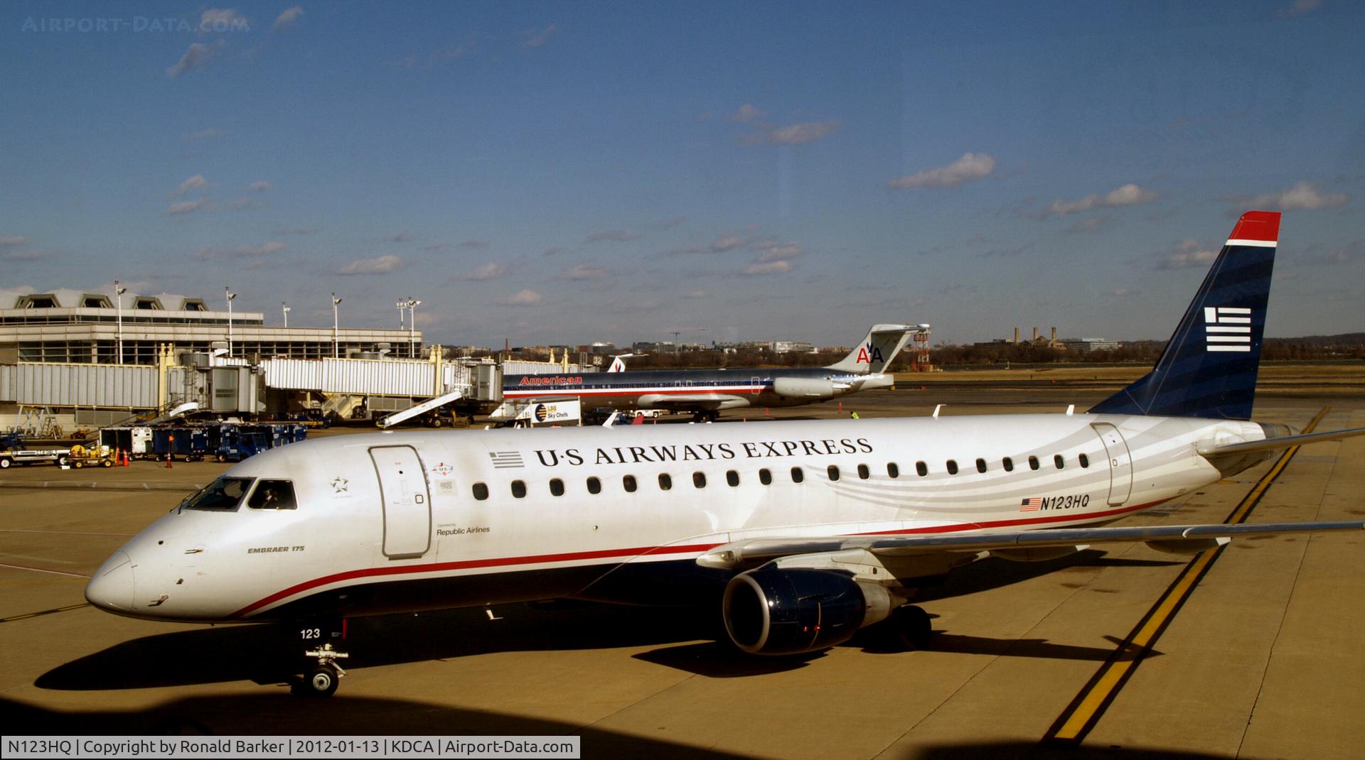 N123HQ, 2007 Embraer 175LR (ERJ-170-200LR) C/N 17000199, National