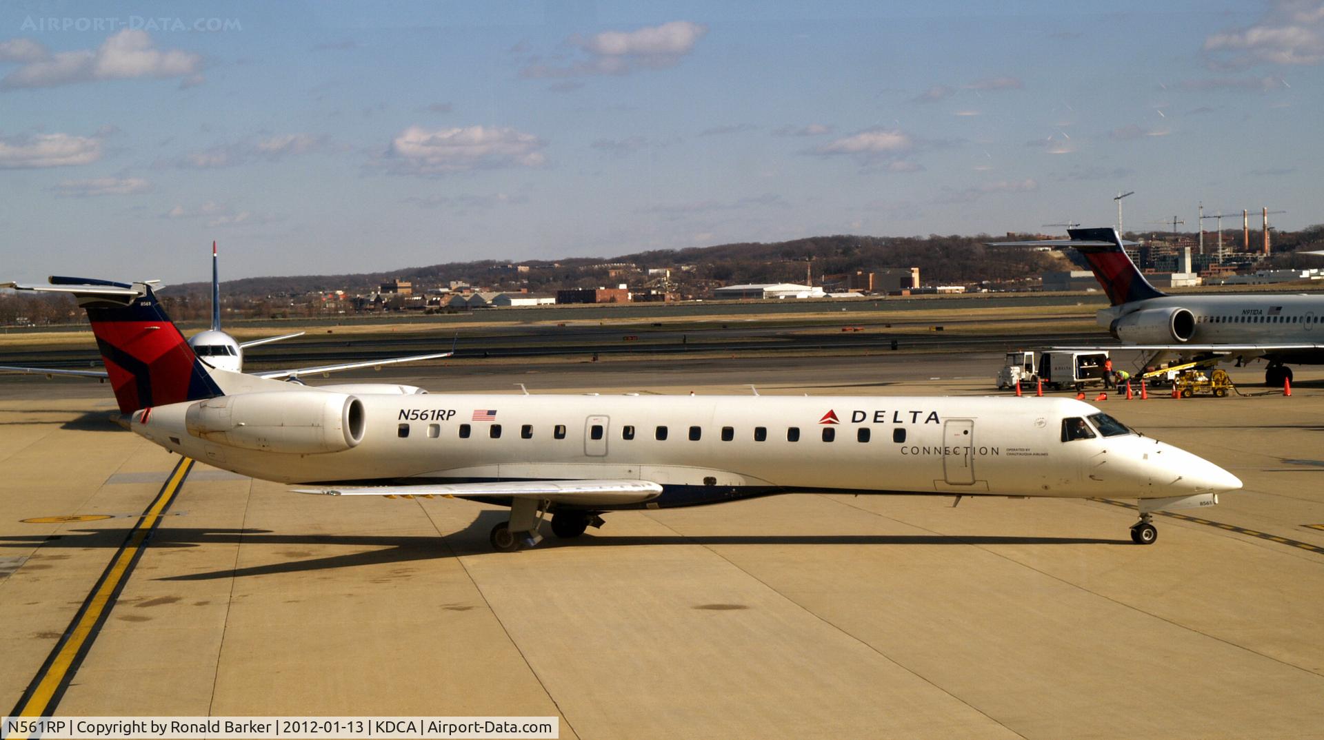 N561RP, 2002 Embraer ERJ-145LR (EMB-145LR) C/N 145447, Parking ramp National