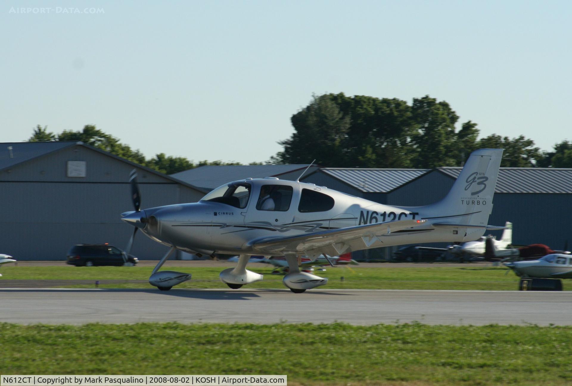 N612CT, 2008 Cirrus SR22 G3 GTS C/N 3062, Cirrus SR22