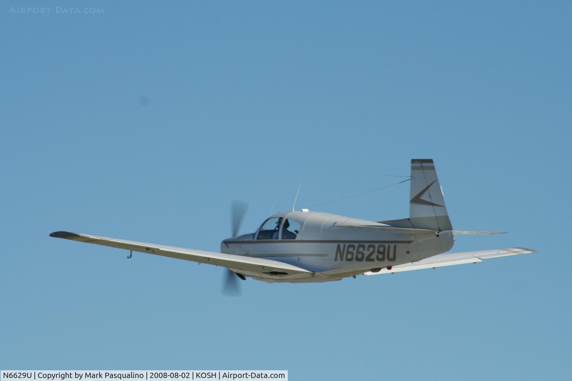 N6629U, 1963 Mooney M20D Master C/N 124, Mooney M20D