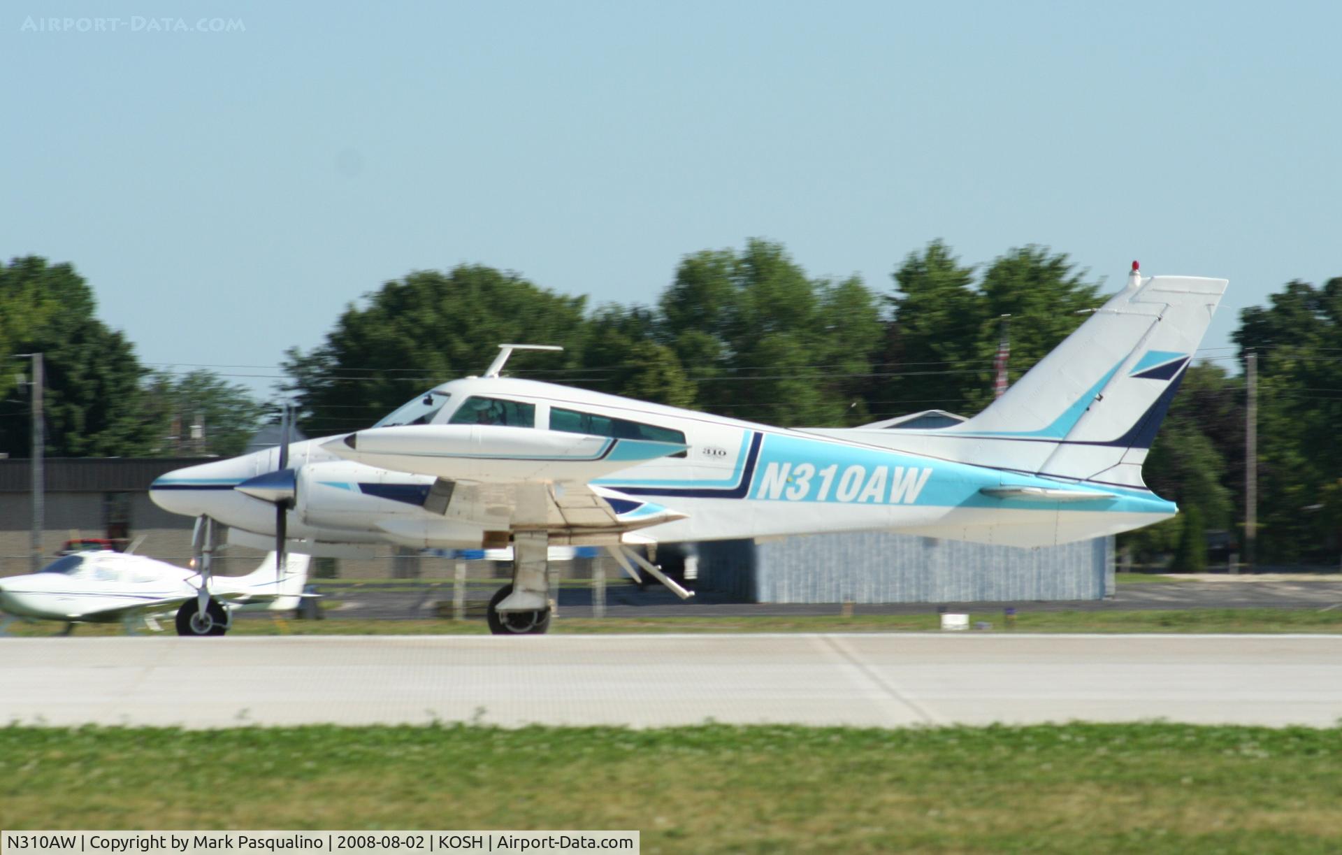 N310AW, 1969 Cessna 310P C/N 310P0231, Cessna 310P