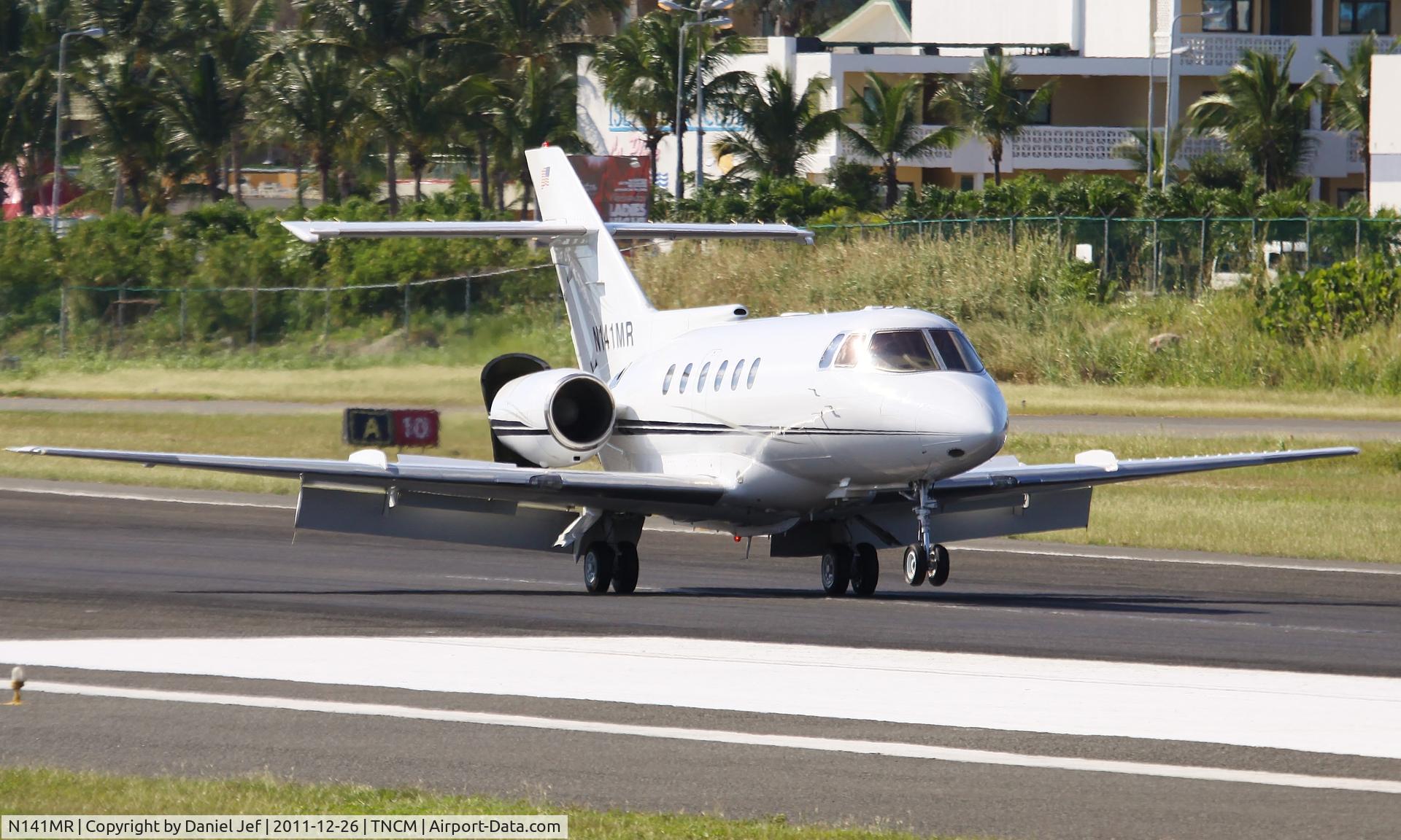 N141MR, 1988 British Aerospace BAe.125 Series 800A C/N 258141, N141MR