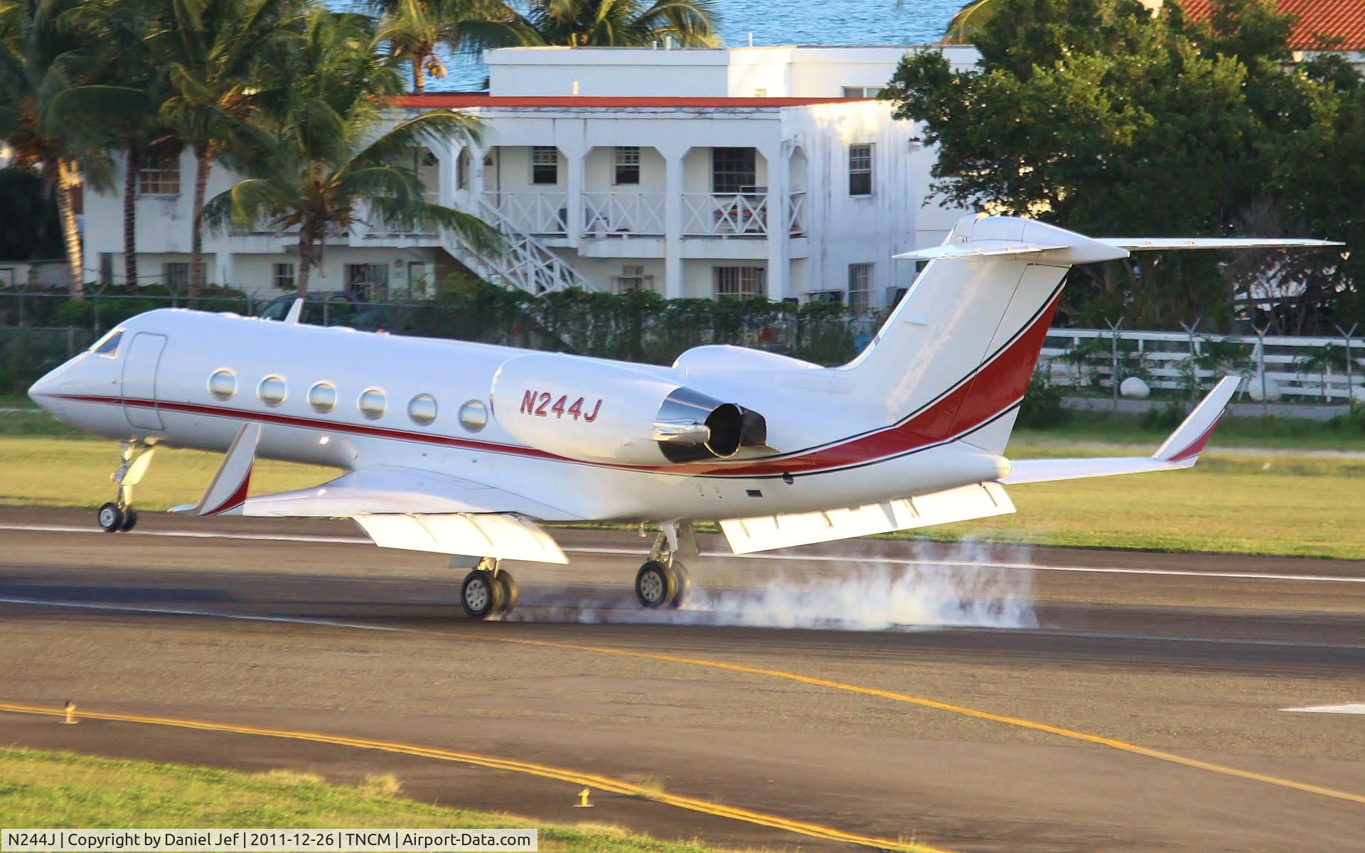 N244J, 2001 Gulfstream Aerospace G-IV C/N 1451, N244J
