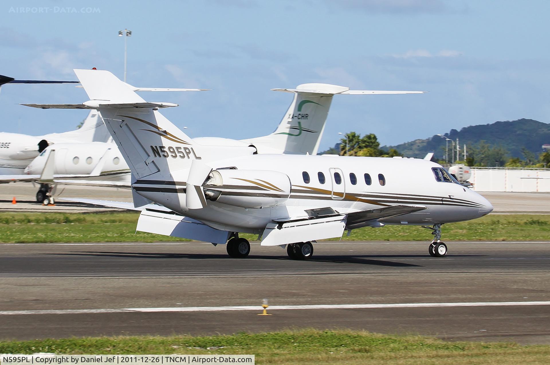 N595PL, 2001 Raytheon Hawker 800XP C/N 258526, N595PL