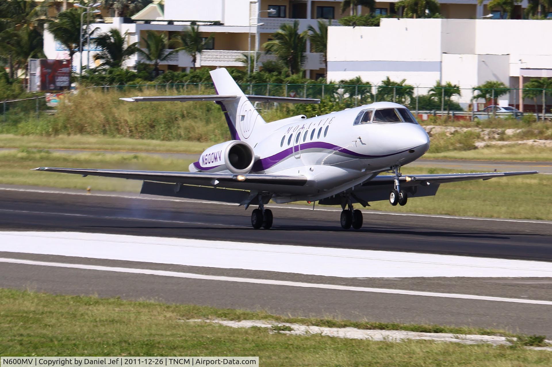 N600MV, 1993 British Aerospace BAe.125-1000A C/N 259036, N600MV