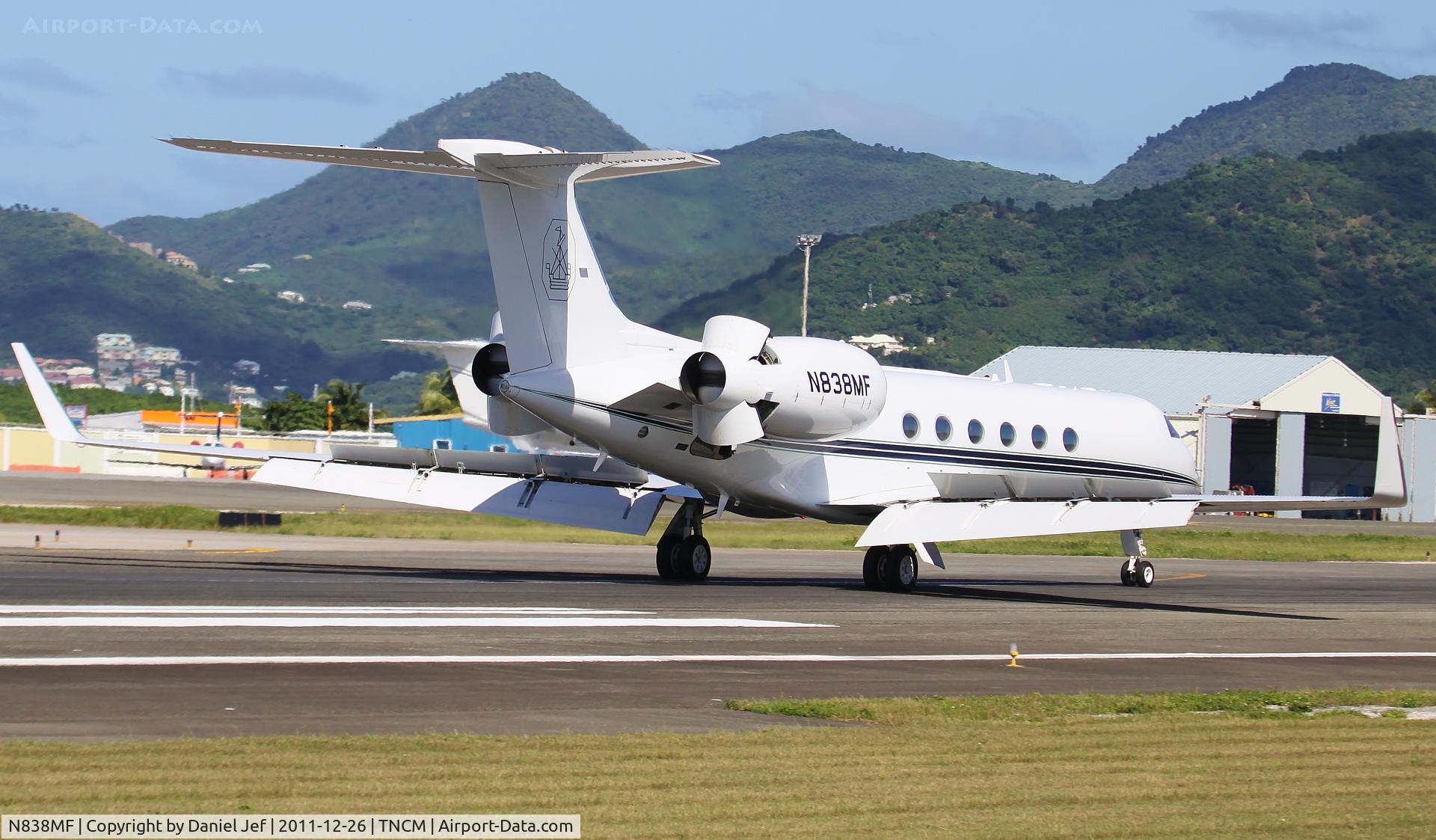 N838MF, 1987 Gulfstream Aerospace Gulfstream IV C/N 1012, N838MF