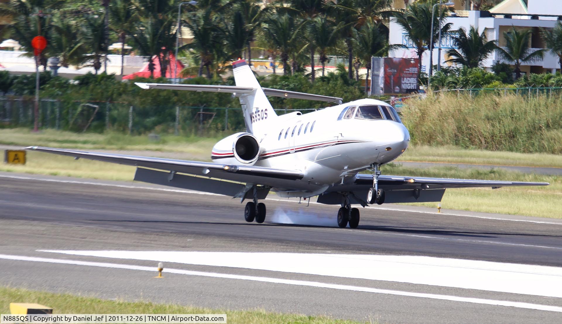 N885QS, 2005 Raytheon Hawker 800XP C/N 258743, N885QS