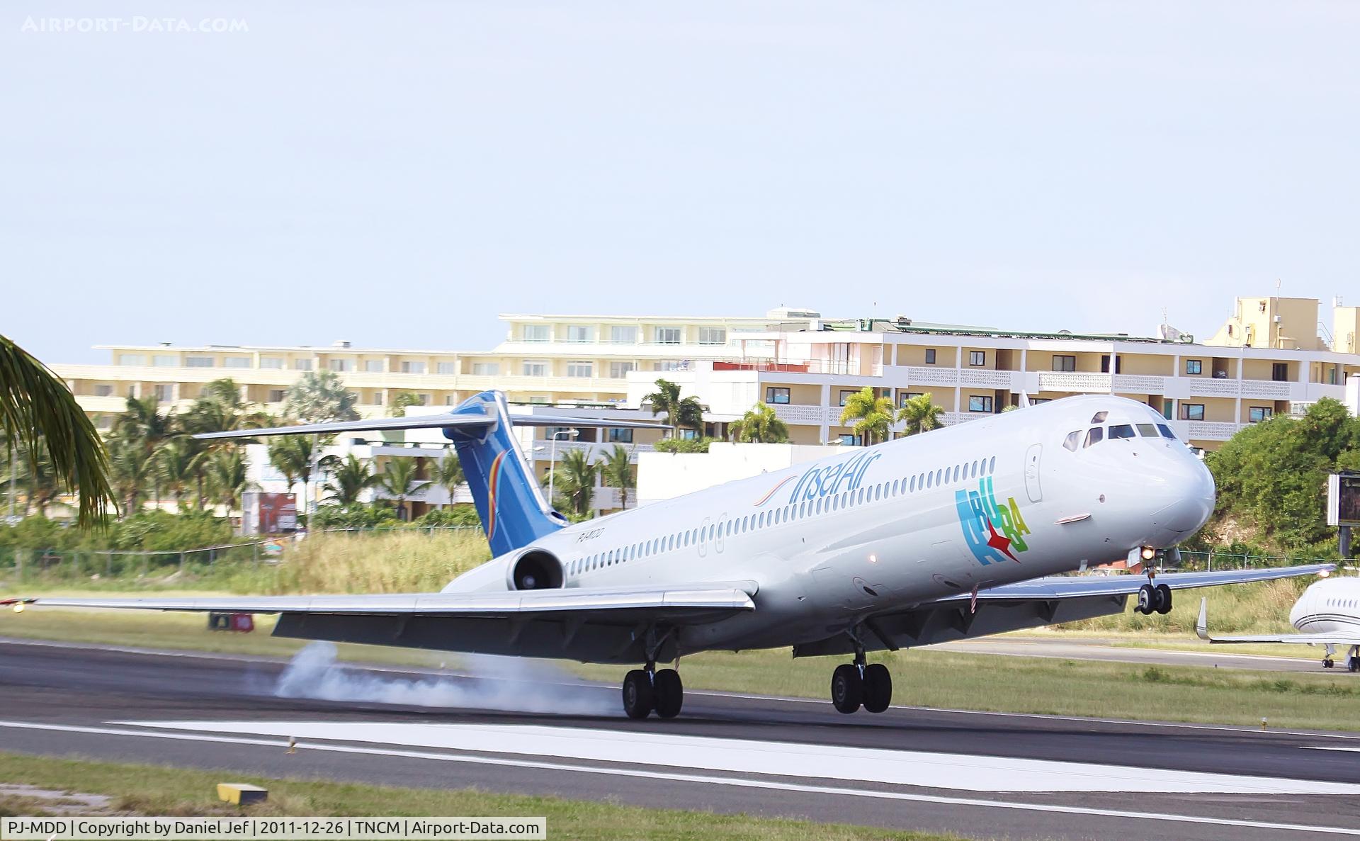 PJ-MDD, 1990 McDonnell Douglas MD-82 (DC-9-82) C/N 49972, PJ-MDD