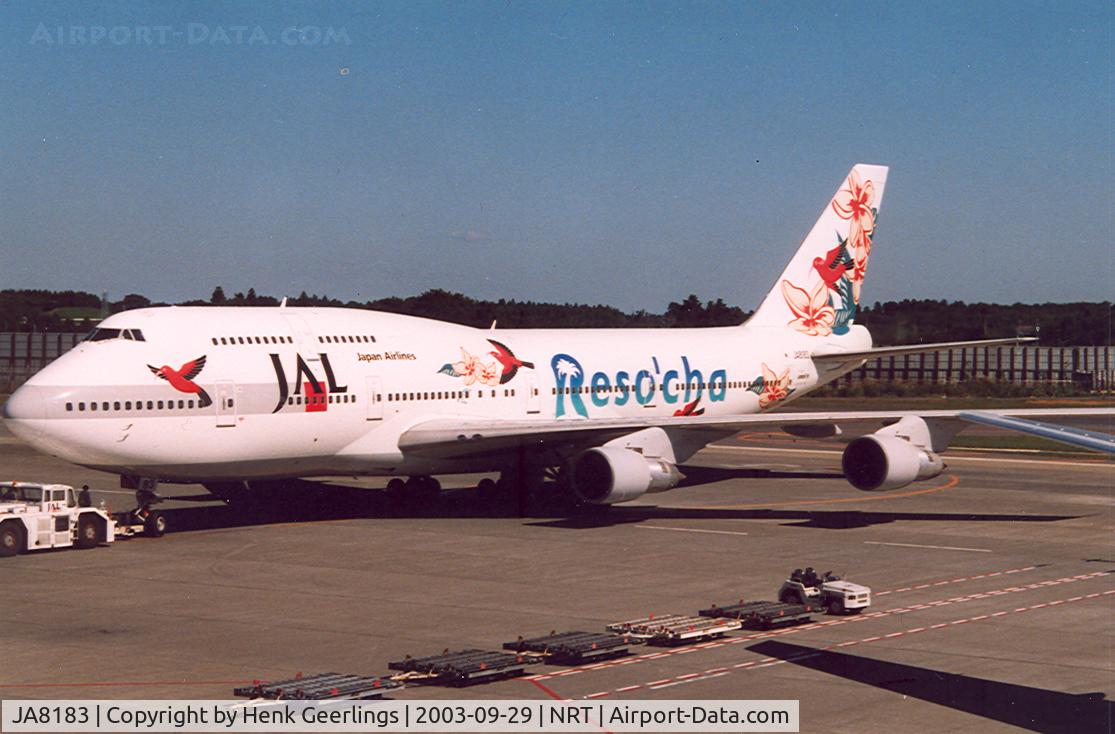 JA8183, 1987 Boeing 747-346 C/N 23967, Japan Air Lines

Spcial cs Reso'cha