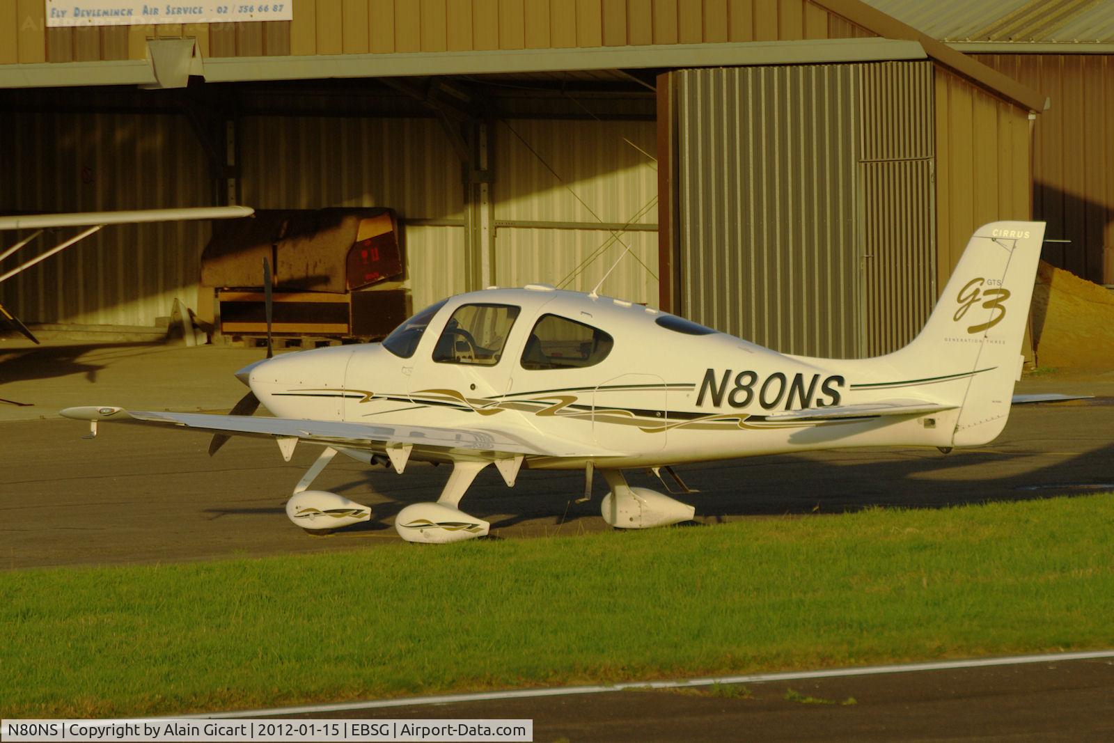 N80NS, 2007 Cirrus SR22 G3 GTS C/N 2839, Airport resident