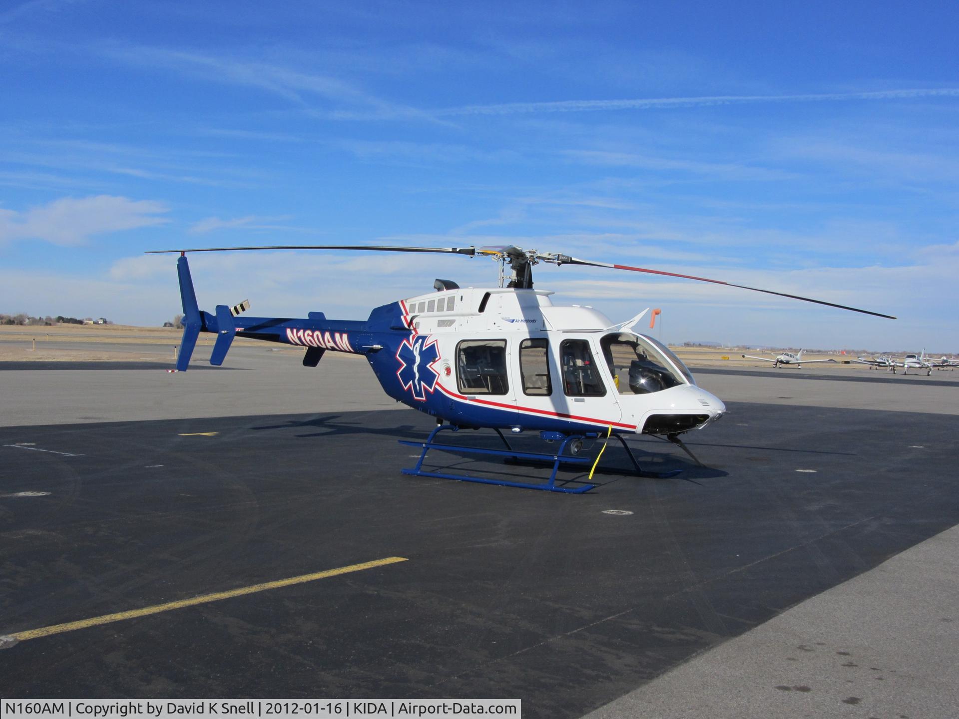 N160AM, 2010 Bell 407 C/N 54038, Air Methods Bell 407
New Helicopter for Air Idaho Rescue