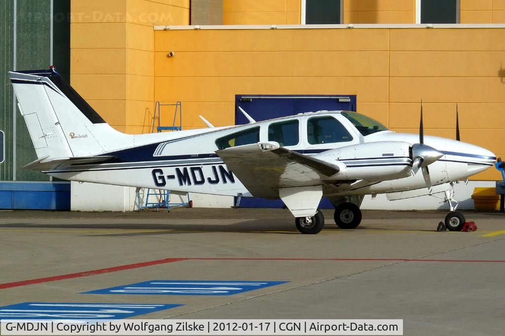 G-MDJN, 1973 Beech 95-B55 Baron Baron C/N TC-1574, visitor