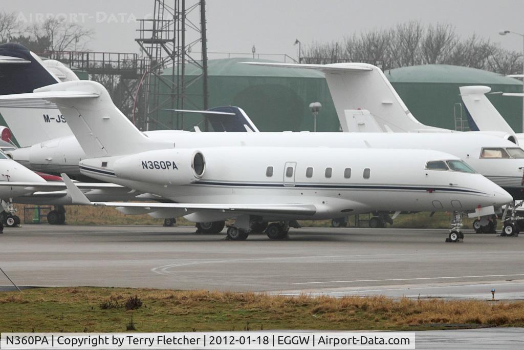 N360PA, 2008 Bombardier Challenger 300 (BD-100-1A10) C/N 20202, 2008 Bombardier BD-100-1A10, c/n: 20202 at Luton