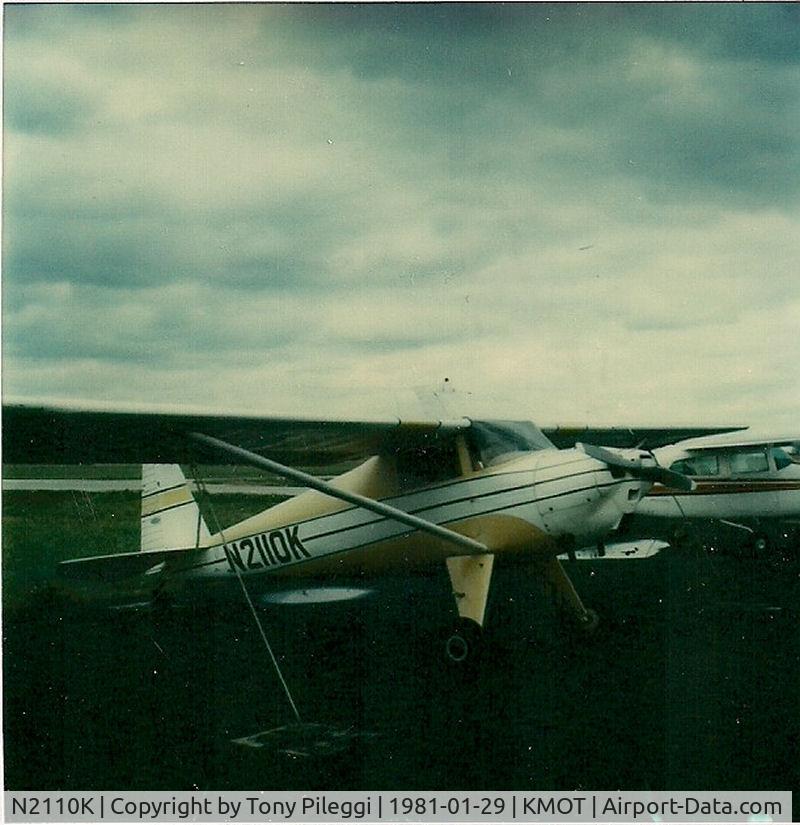 N2110K, 1947 Luscombe 8A C/N 4837, Luscombe 8A