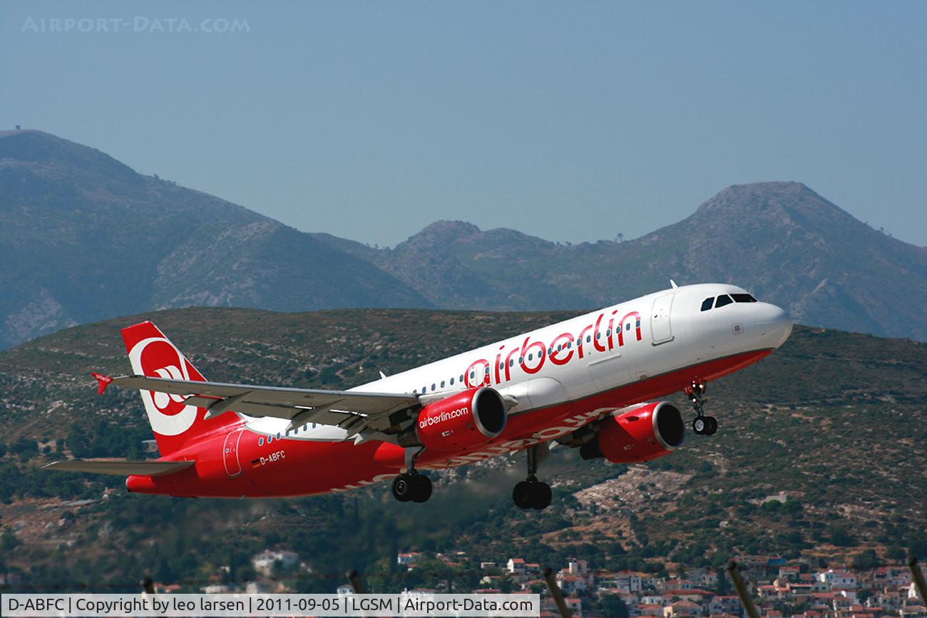 D-ABFC, 2010 Airbus A320-214 C/N 4161, Samos Greece 5.9.11