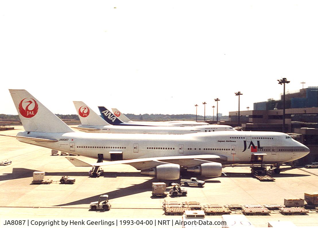 JA8087, 1992 Boeing 747-446 C/N 26346, Japan Airlines - JAL