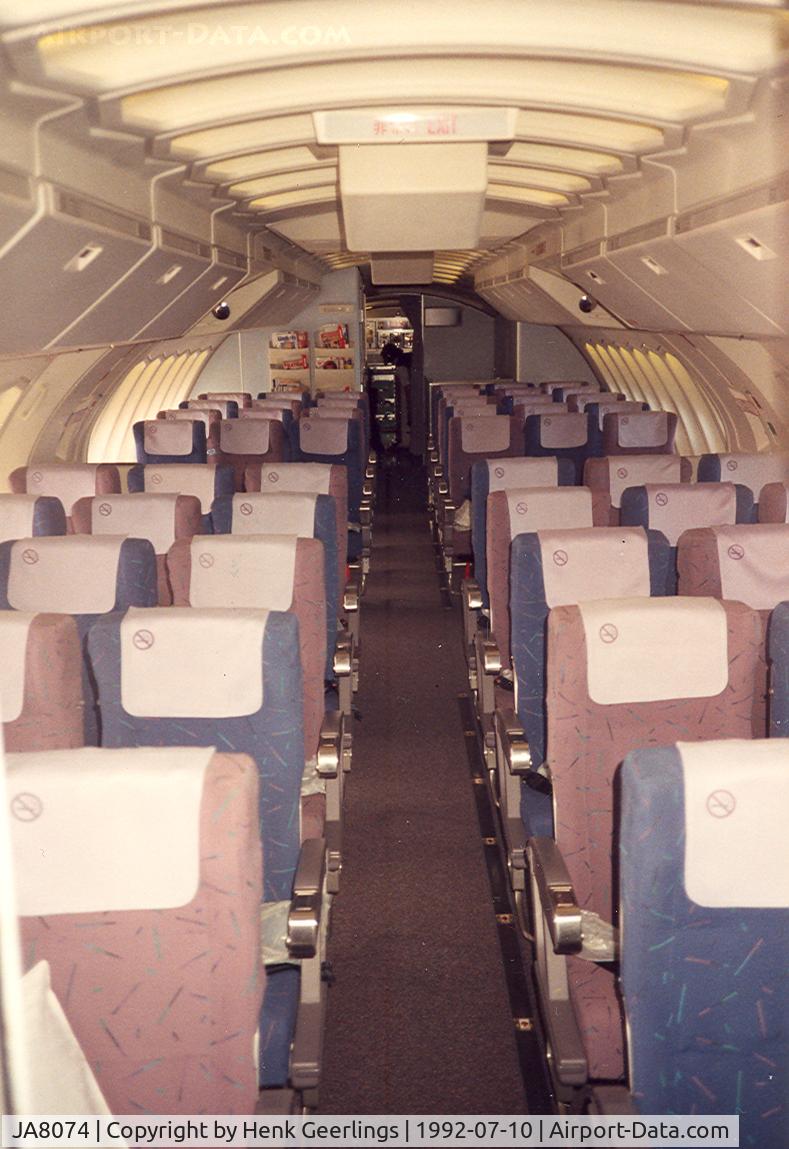 JA8074, 1990 Boeing 747-446 C/N 24426, Japan Airlines - JAL
Streched Upper Deck (SUD) - B747-400

Enroute NRT - GUM