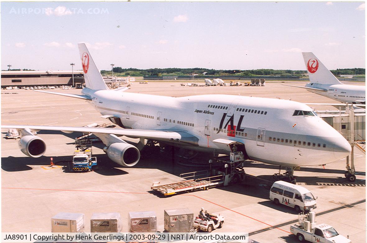 JA8901, 1992 Boeing 747-446 C/N 26343, Japan Airlines - JAL