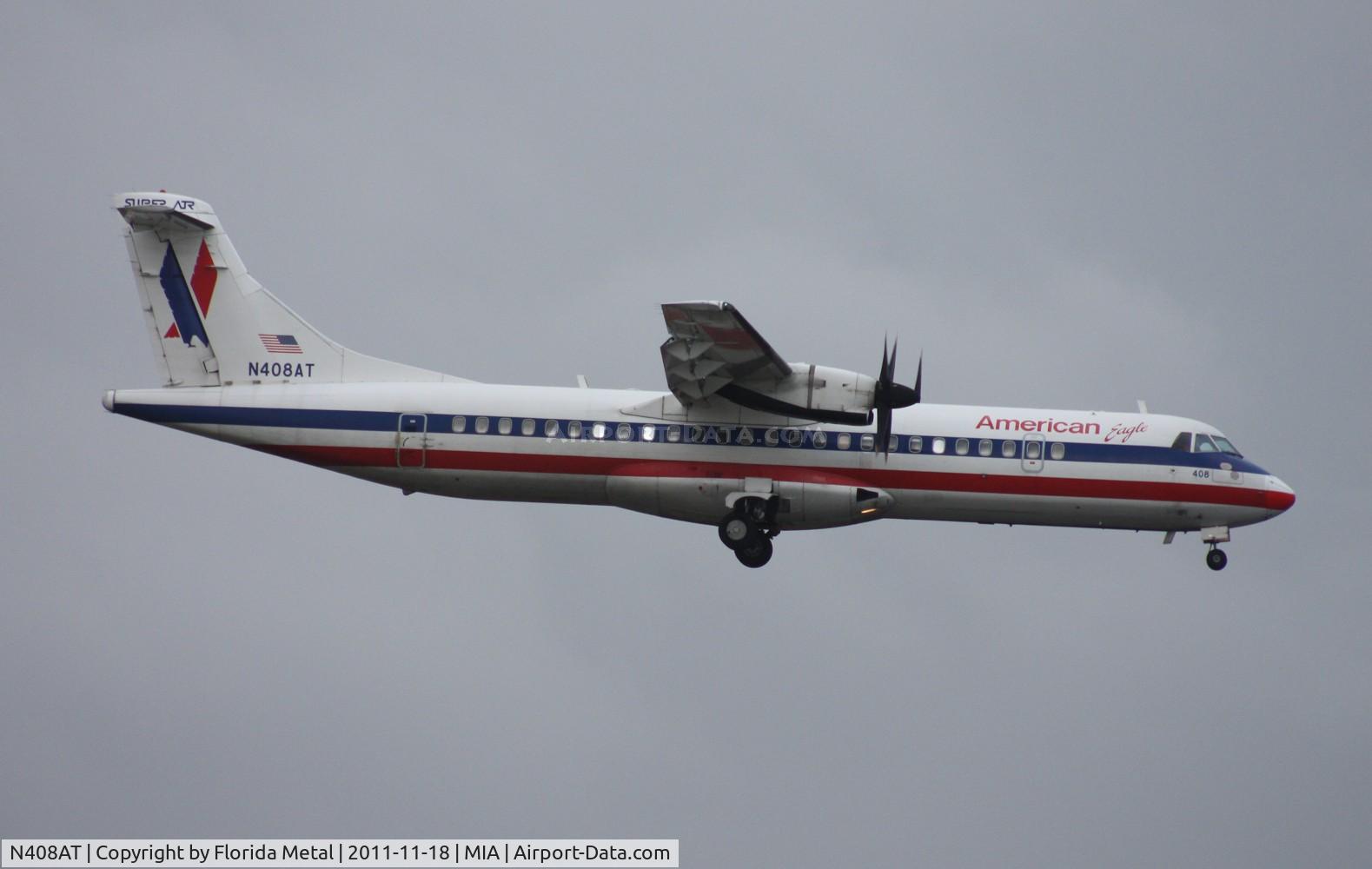 N408AT, 1994 ATR 72-212 C/N 408, Eagle ATR 72