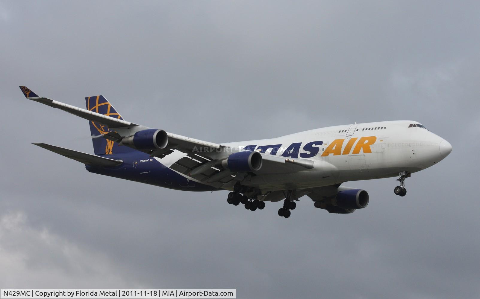 N429MC, 1990 Boeing 747-481 C/N 24833, Atlas Air 747