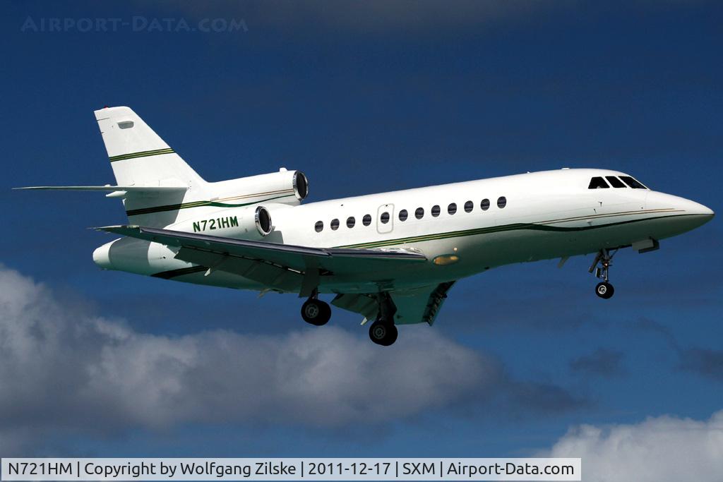 N721HM, 1996 Dassault Falcon 900 C/N 158, visitor