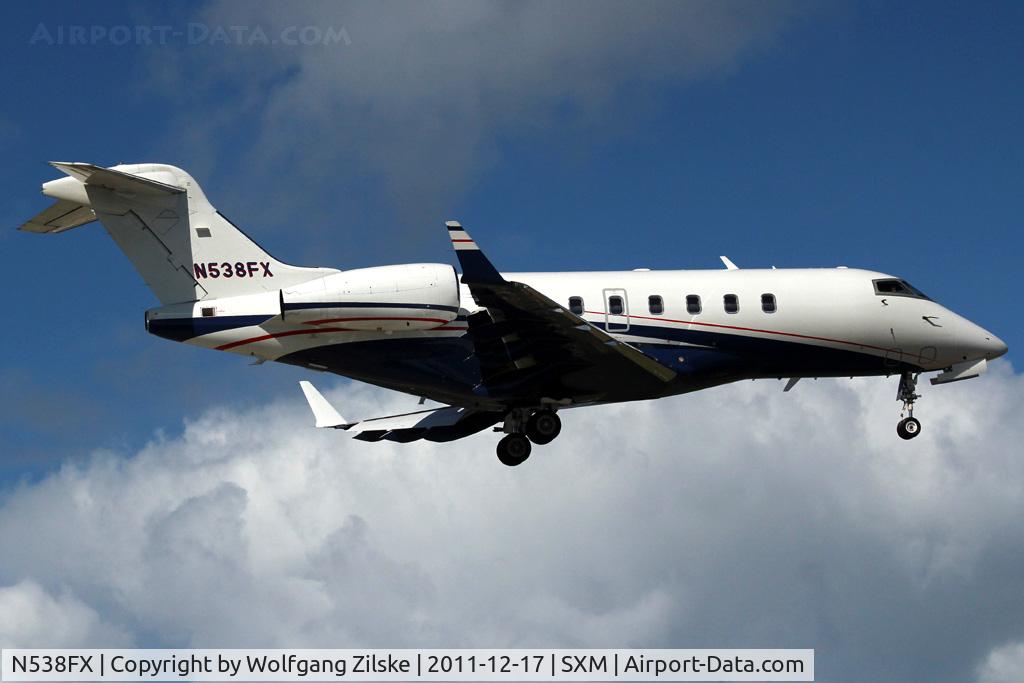 N538FX, 2008 Bombardier Challenger 300 (BD-100-1A10) C/N 20201, visitor