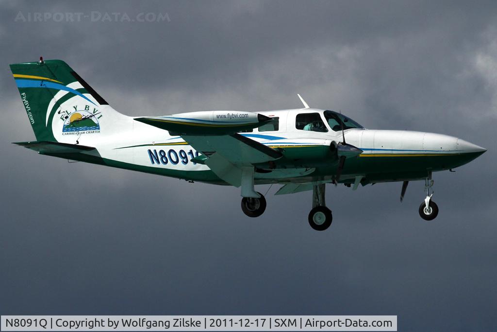 N8091Q, 1973 Cessna 402B Utiliner C/N 402B0369, visitor
