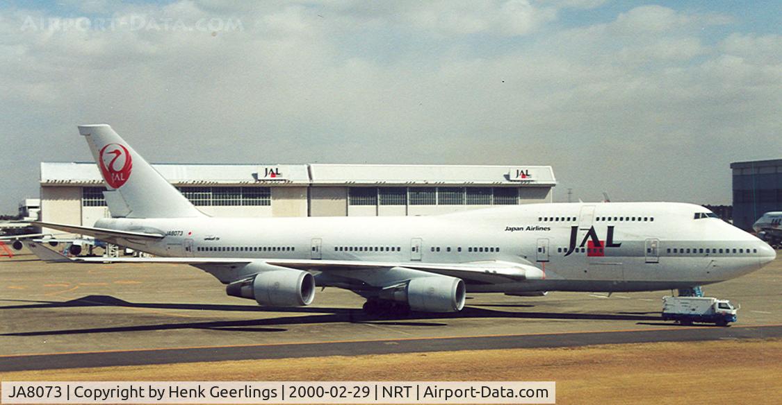 JA8073, 1990 Boeing 747-446 C/N 24425, Japan Airlines - JAL