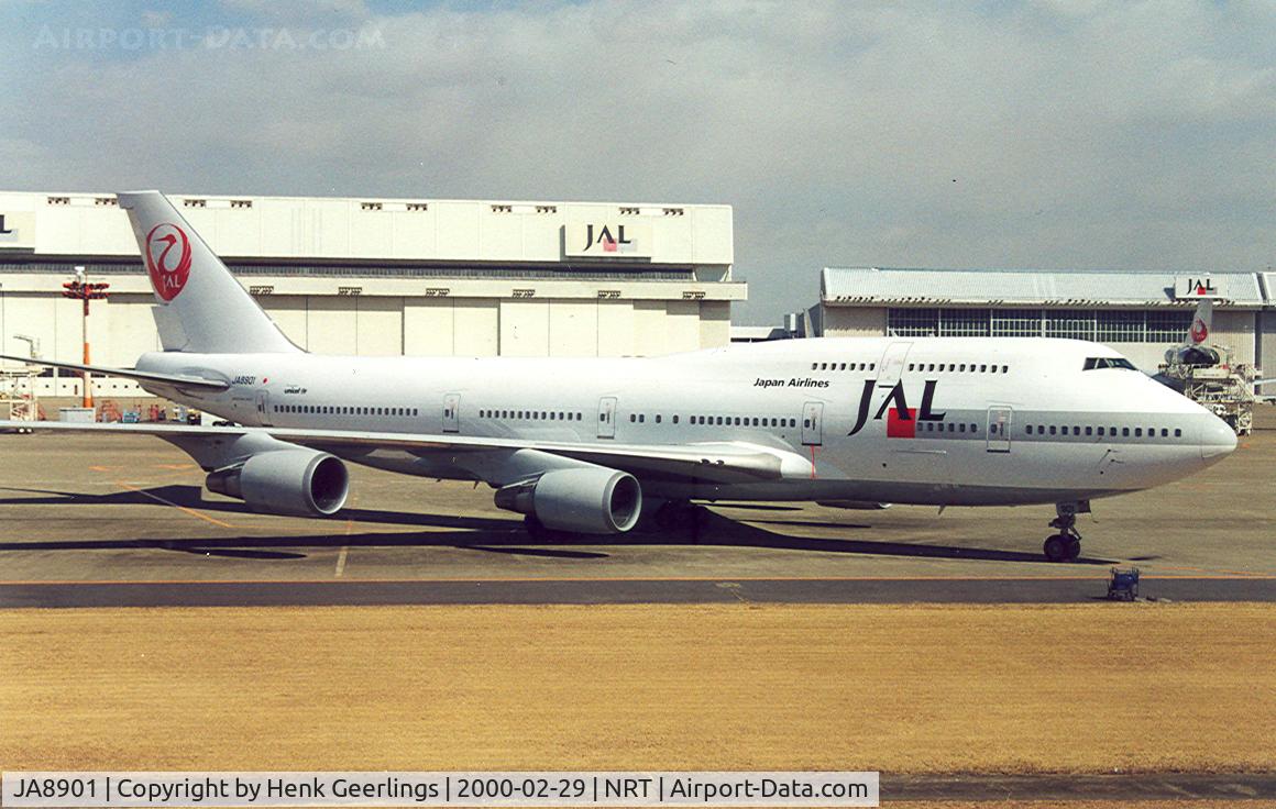 JA8901, 1992 Boeing 747-446 C/N 26343, Japan Airlines - JAL