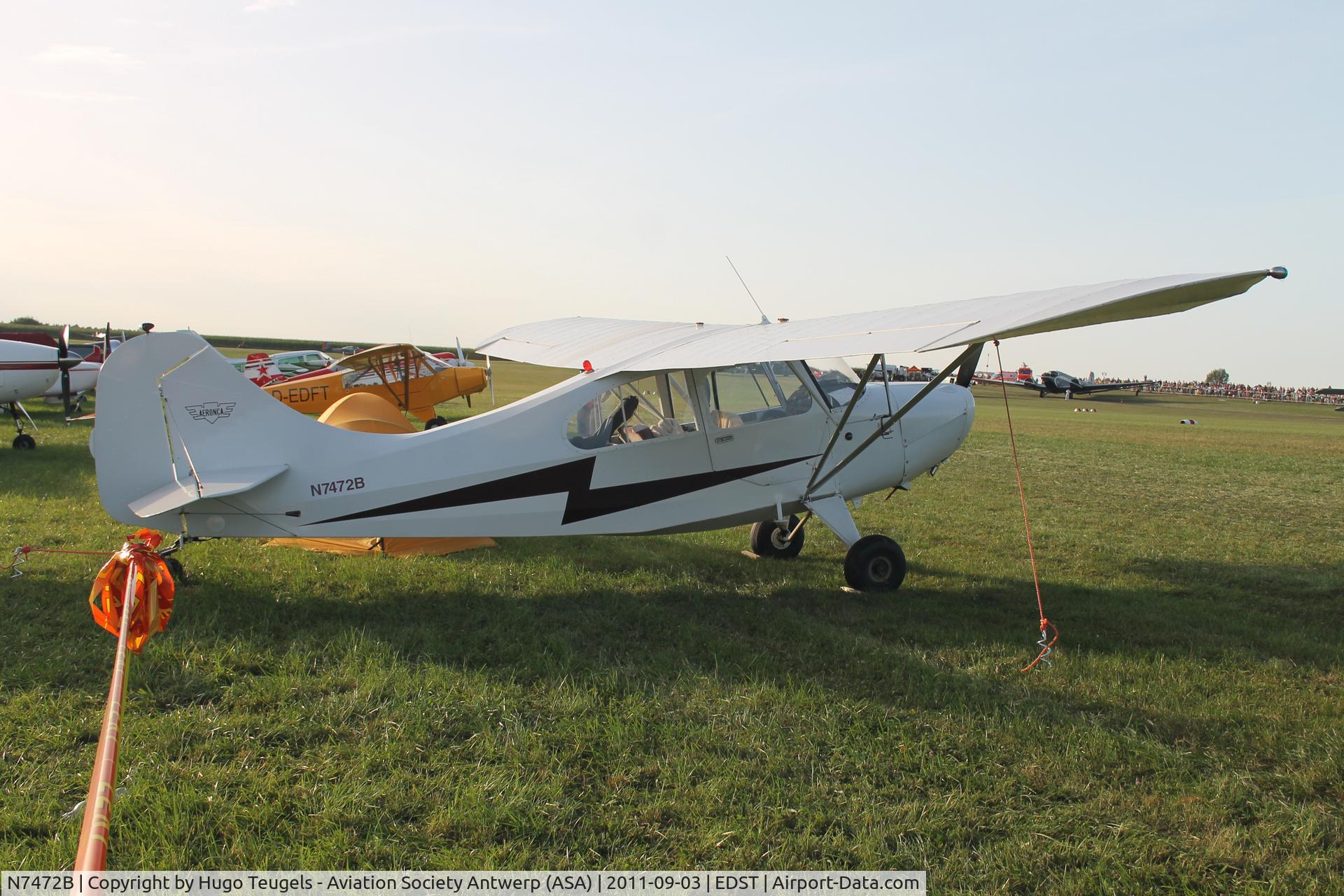 N7472B, 1956 Champion 7EC C/N 7EC-530, new in database
