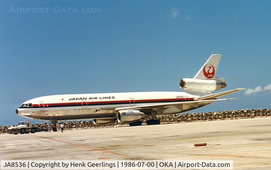 JA8536, 1978 Douglas DC-10-40F C/N 46966, Japan Air Lines