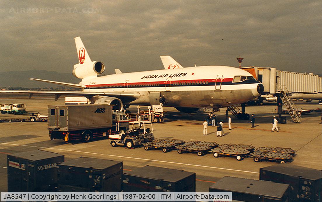 JA8547, Douglas DC-10-40 C/N 47856, Japan Air Lines