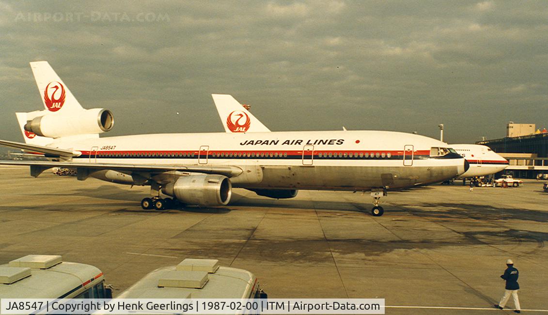JA8547, Douglas DC-10-40 C/N 47856, Japan Air Lines
