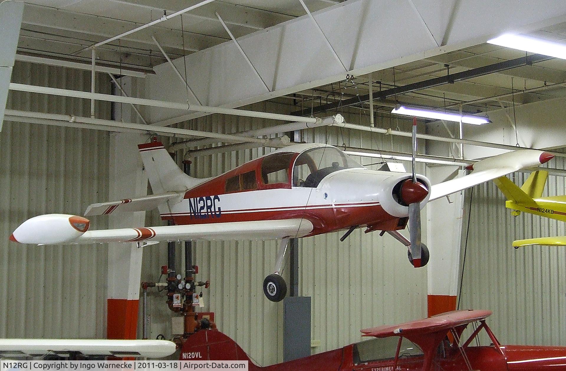 N12RG, 1974 Gumm MINICAB-MODIFIED C/N 1, Cavalier (Gumm) SA-102-5 at the Mid-America Air Museum, Liberal KS
