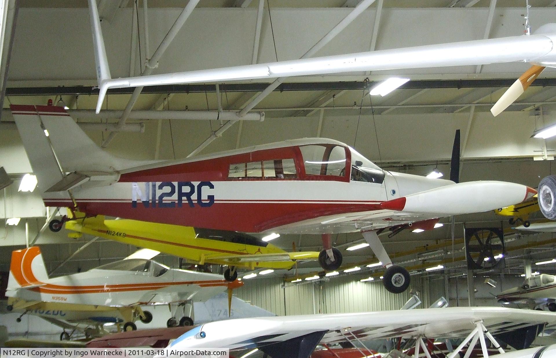 N12RG, 1974 Gumm MINICAB-MODIFIED C/N 1, Cavalier (Gumm) SA-102-5 at the Mid-America Air Museum, Liberal KS