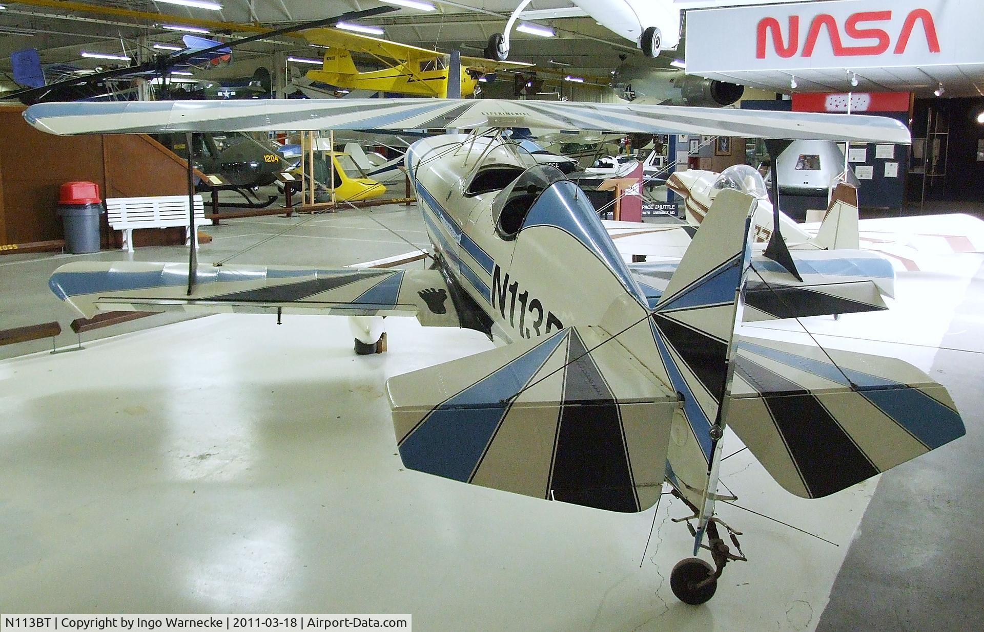 N113BT, 1975 Turner WILLIE II C/N 52925, Turner Willie II at the Mid-America Air Museum, Liberal KS