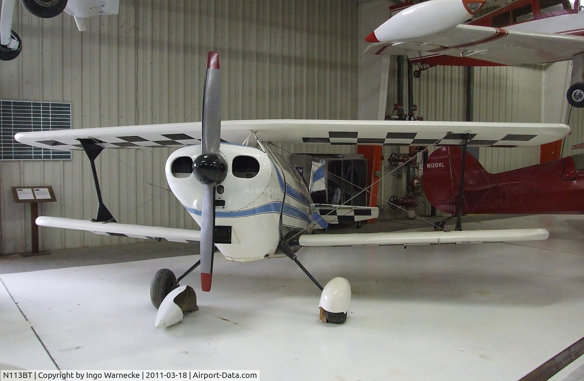 N113BT, 1975 Turner WILLIE II C/N 52925, Turner Willie II at the Mid-America Air Museum, Liberal KS
