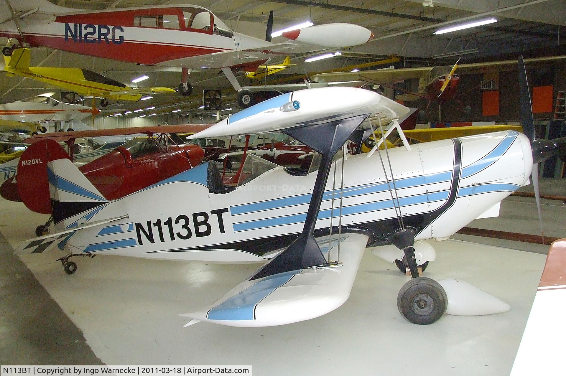 N113BT, 1975 Turner WILLIE II C/N 52925, Turner Willie II at the Mid-America Air Museum, Liberal KS