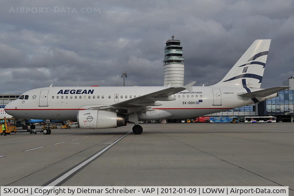 SX-DGH, 2011 Airbus A319-132 C/N 1880, Aegean Airbus 319