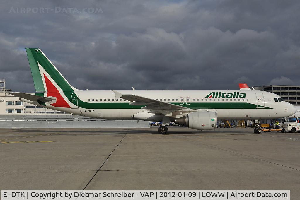 EI-DTK, 2009 Airbus A320-216 C/N 4075, Alitalia Airbus 320