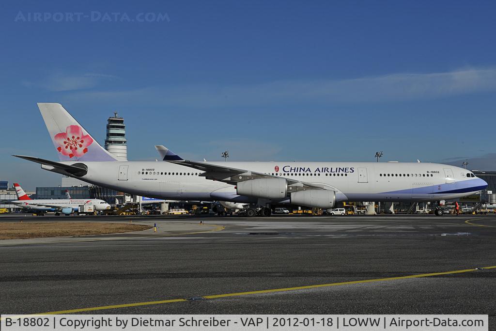 B-18802, 2001 Airbus A340-313X C/N 406, China Airlines Airbus 340-300
