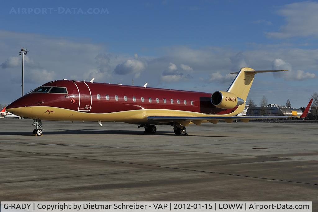 G-RADY, 2007 Bombardier Challenger 850 (CL-600-2B19) C/N 8081, TAG Aviation Regionaljet