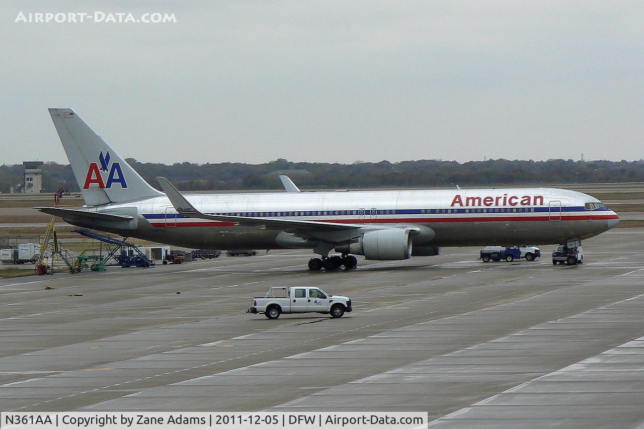 N361AA, 1988 Boeing 767-323 C/N 24042, American Airlines at DFW Airport