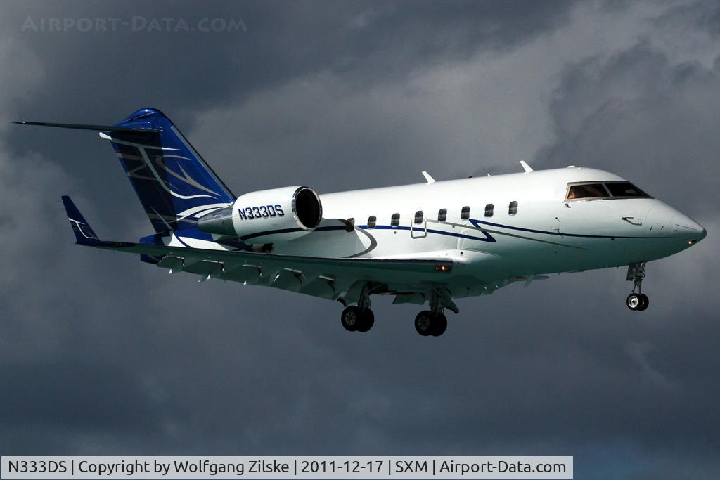 N333DS, 2001 Bombardier Challenger 604 (CL-600-2B16) C/N 5498, visitor