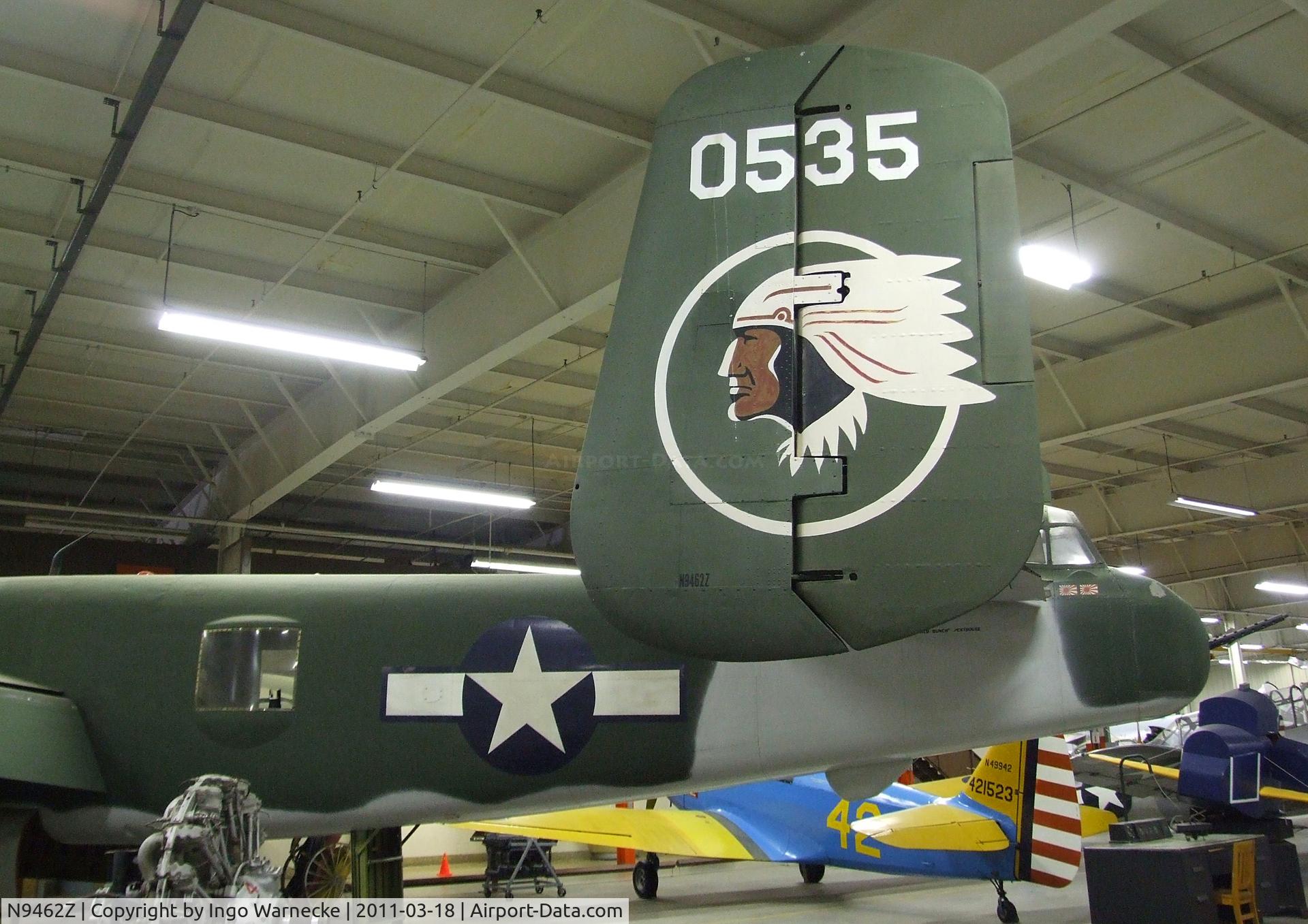 N9462Z, North American TB-25N Mitchell C/N 108-33810 (44-30535), North American TB-25N Mitchell at the Mid-America Air Museum, Liberal KS